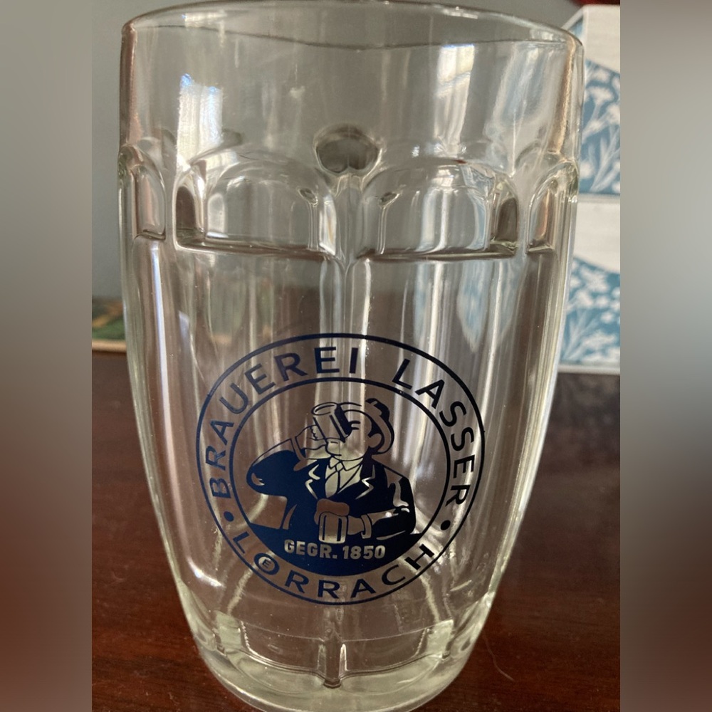 German Brauerei Lasser Lorrach Beer Mug